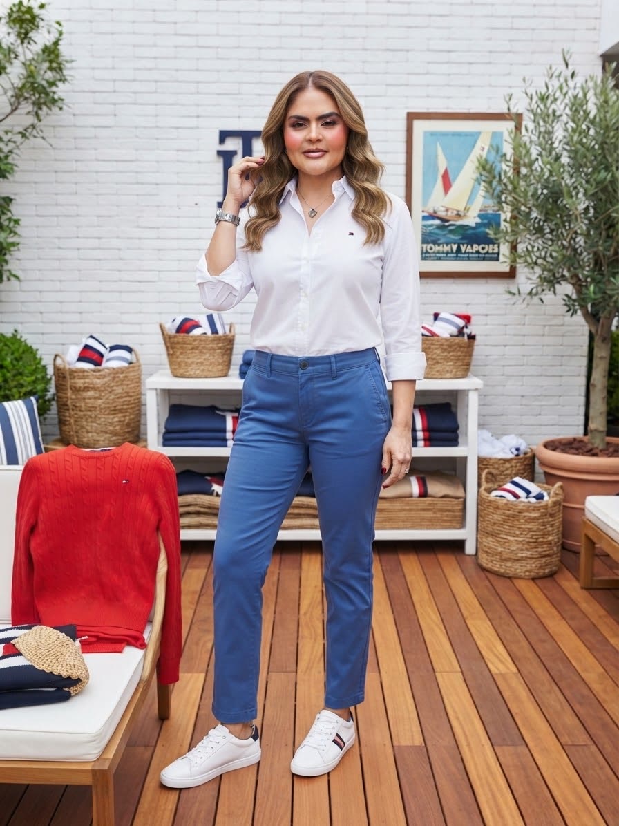 Pantalón Tommy Hilfiger Azul